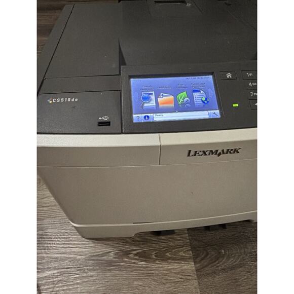 Lexmark CS510de CS510 Color Laser Laserjet Printer - Picture 12 of 13